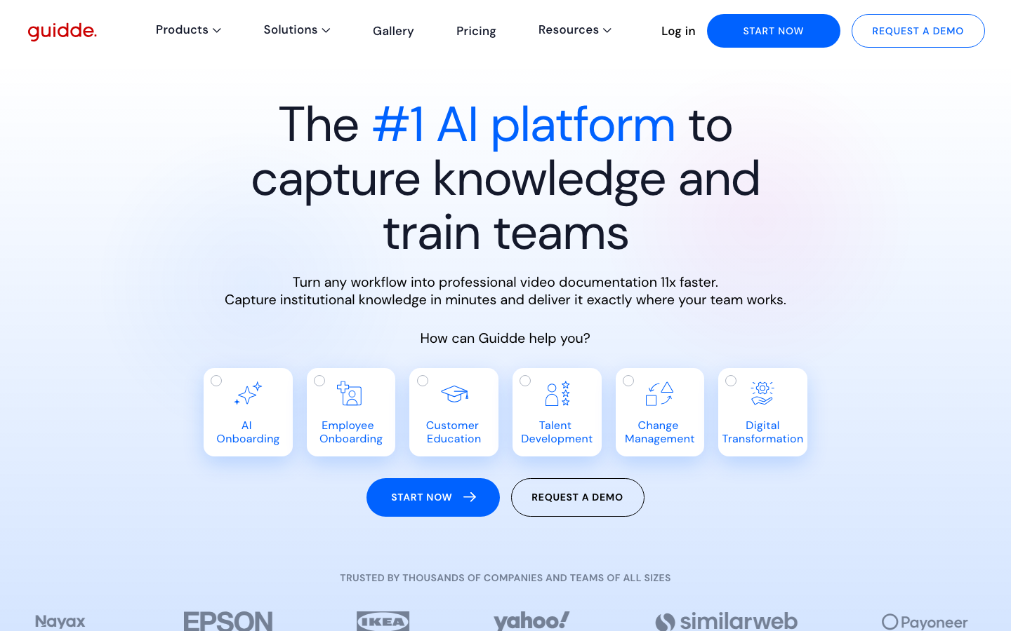 Best Guidde alternative for AI demo videos in 2026