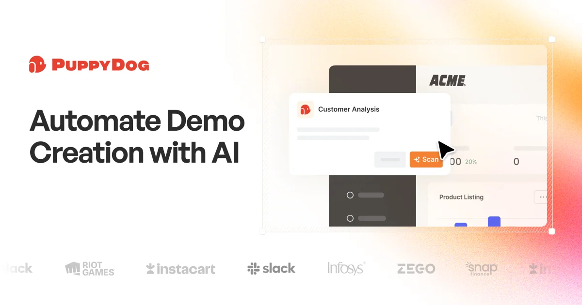 Demosmith vs PuppyDog, comparing two AI product demo video tools