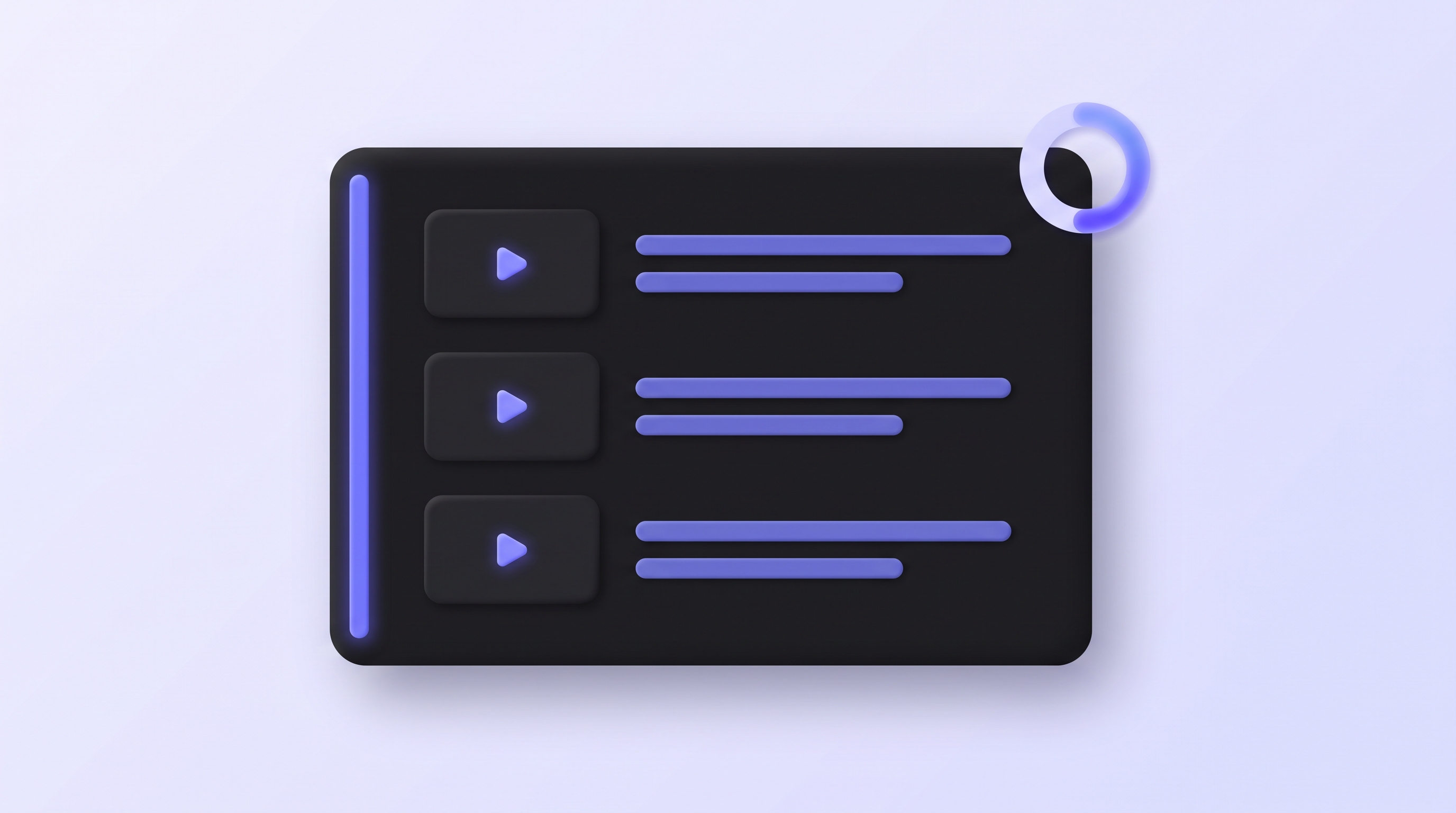 Employee training video library with auto-updated walkthroughs